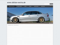 dbilas-vectra.de Webseite Vorschau