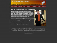 dj-cottbus-hochzeit.de Webseite Vorschau
