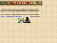 dj-falconeye.de Webseite Vorschau