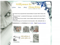 donoartis.de Webseite Vorschau