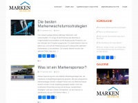 markenmuseum.com Webseite Vorschau