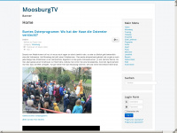 moosburg.tv Webseite Vorschau