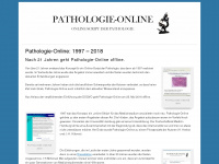 pathologie-online.de Webseite Vorschau