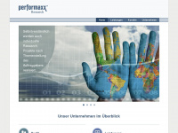 performaxx.de Webseite Vorschau