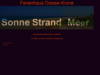 ostsee-krone.de Webseite Vorschau