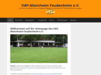 vdh-feudenheim.de Webseite Vorschau