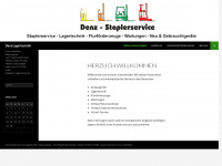 denz-lagertechnik.de Webseite Vorschau