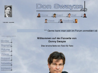 donswayze.de Webseite Vorschau