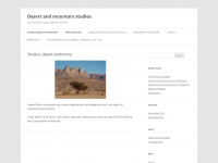 desertandmountainstudies.de Webseite Vorschau