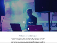 dj-holger.de Webseite Vorschau