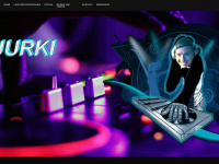 dj-jurki.de Webseite Vorschau