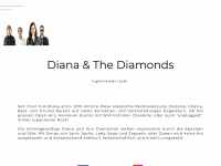 diana-diamonds.de Webseite Vorschau