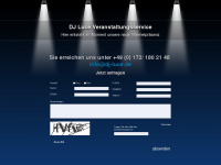 dj-luce.de Webseite Vorschau