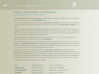 design-agenturen-wiesbaden.de Webseite Vorschau