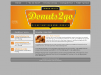 donuts2go.de Webseite Vorschau