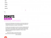 donutsandcandies.de Webseite Vorschau