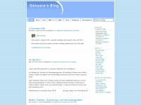 donyara.wordpress.com Webseite Vorschau