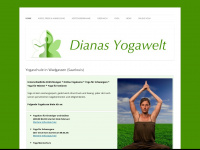 dianas-yogawelt.de Webseite Vorschau