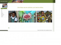 danils-in-afrika.de Webseite Vorschau