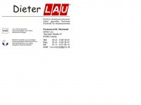 dieter-lau.de Webseite Vorschau