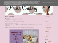 petitecakery.blogspot.com Webseite Vorschau
