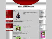 diane-zimmermann.de Webseite Vorschau