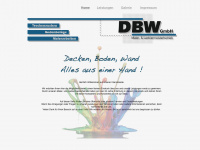 dbw-gmbh.de Webseite Vorschau