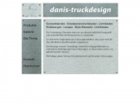 danis-truckdesign.de Webseite Vorschau