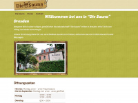 dresden-sauna.de Webseite Vorschau