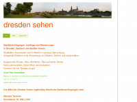 dresden-sehen.de Webseite Vorschau