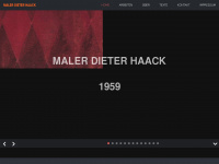 dieterhaack.de Webseite Vorschau