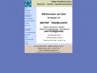 dieterknoblauch.de Webseite Vorschau