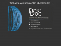 design-doc.de Webseite Vorschau
