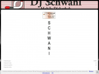 dj-schwani.de Webseite Vorschau