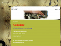dj-shark.de Webseite Vorschau