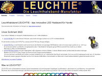 leuchtie.ch Webseite Vorschau