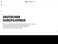 deutscher-kurzfilmpreis.de Webseite Vorschau