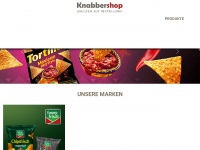 knabbershop.de Webseite Vorschau
