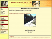 tierfreunde-fuer-tiere-in-not.de Webseite Vorschau
