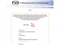 fvo-vet.de Webseite Vorschau