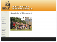 ursellis-historica.de Webseite Vorschau