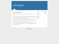dcf77zeitserver.wordpress.com Webseite Vorschau
