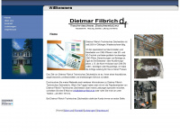 dietmar-filbrich.de Webseite Vorschau