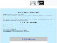 dcmtk.org Webseite Vorschau