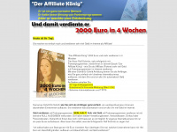 der-affiliate-king.de Webseite Vorschau