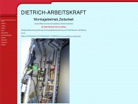 dietrich-arbeitskraft.com Webseite Vorschau