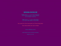 design-show.de Webseite Vorschau