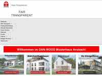 danwoodhaus.de Webseite Vorschau