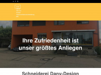 dany-design.de Webseite Vorschau