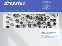 dresstec.com Webseite Vorschau